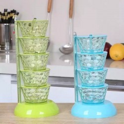 Pots à épices rotatifs 360 ° 40ml par assaisonnement